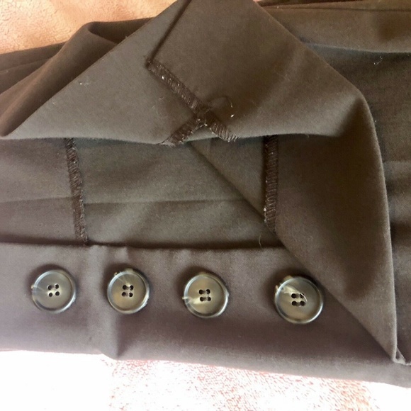 Alvin Valley Size 6 Brown Crop Capri Cuffed Pants - Picture 5 of 6